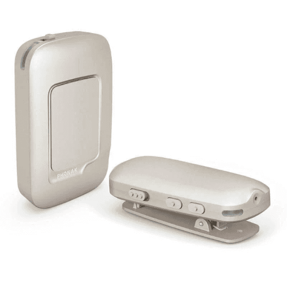 Microfone Phonak RemoteMic com clipe para prender na roupa